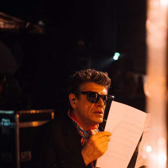 Exclusif - Prix Spécial - Marc Lavoine - Backstage - Enregistrement de l'émission "Michel Polnareff, la soirée événement", diffusée le 6 décembre à 21h10 sur France 2 © Tiziano Da Silva-Cyril Moreau / Bestimage