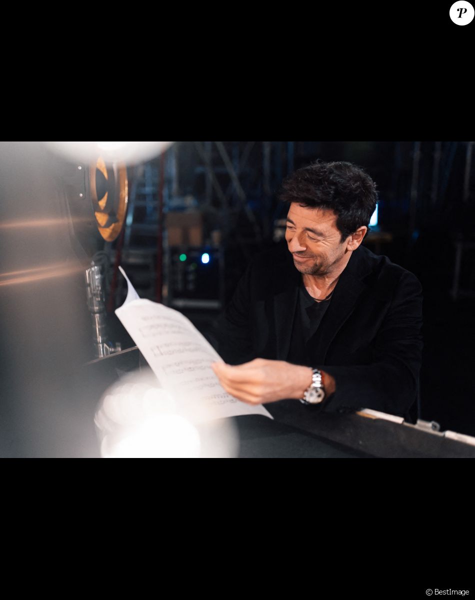 Exclusif - Prix Spécial - Patrick Bruel - Backstage - Enregistrement de l'émission "Michel Polnareff, la soirée événement", diffusée le 6 décembre à 21h10 sur France 2 © Tiziano Da Silva-Cyril Moreau / Bestimag