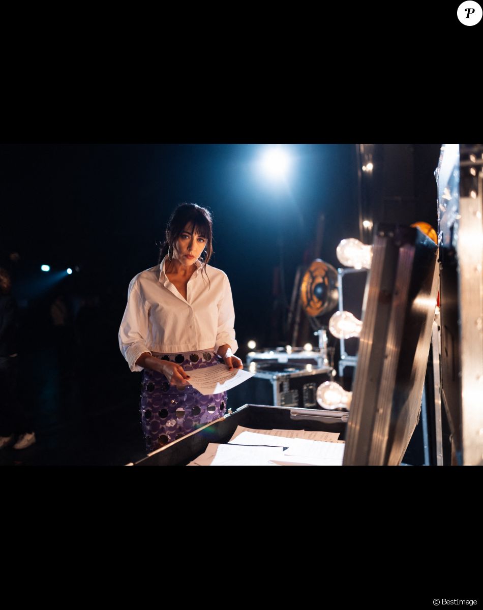 Exclusif - Prix Spécial - Nolwenn Leroy - Backstage - Enregistrement de l'émission "Michel Polnareff, la soirée événement", diffusée le 6 décembre à 21h10 sur France 2 © Tiziano Da Silva-Cyril Moreau / Bestimage