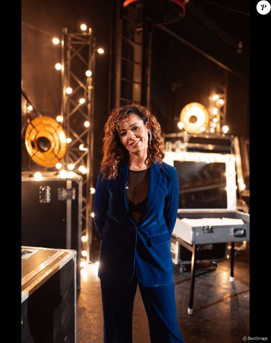 Exclusif - Prix Spécial - Chimène Badi - Backstage - Enregistrement de l'émission "Michel Polnareff, la soirée événement", diffusée le 6 décembre à 21h10 sur France 2 © Tiziano Da Silva-Cyril Moreau / Bestimage