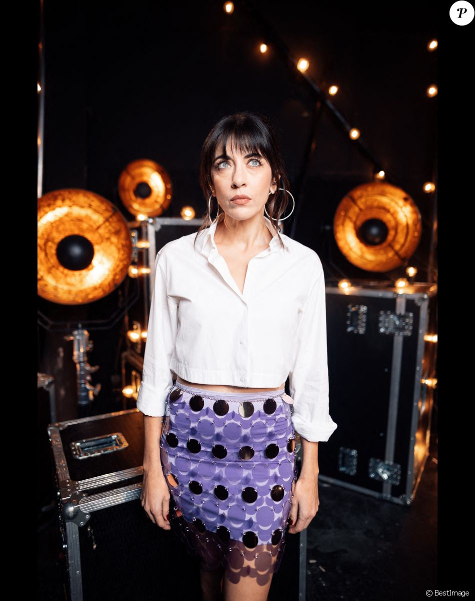 Exclusif - Prix Spécial - Nolwenn Leroy - Backstage - Enregistrement de l'émission "Michel Polnareff, la soirée événement", diffusée le 6 décembre à 21h10 sur France 2 © Tiziano Da Silva-Cyril Moreau / Bestimage