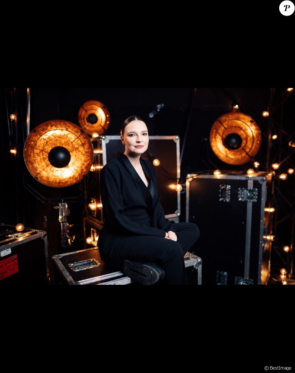 Exclusif - Prix Spécial - Anne Sila - Backstage - Enregistrement de l'émission "Michel Polnareff, la soirée événement", diffusée le 6 décembre à 21h10 sur France 2 © Tiziano Da Silva-Cyril Moreau / Bestimage