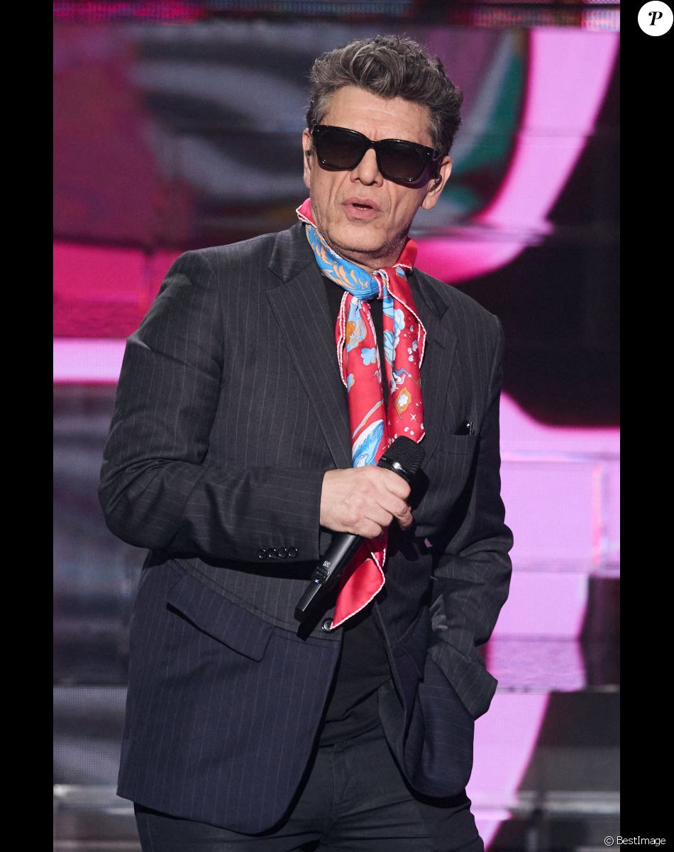 Exclusif - Prix Spécial - Marc Lavoine - Enregistrement de l'émission "Michel Polnareff, la soirée événement", diffusée le 6 décembre à 21h10 sur France 2 © Cyril Moreau-Tiziano Da Silva / Bestimage