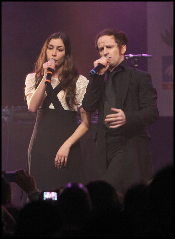 Mathias Malzieu et Olivia Ruiz en concert au Bataclan en 2010