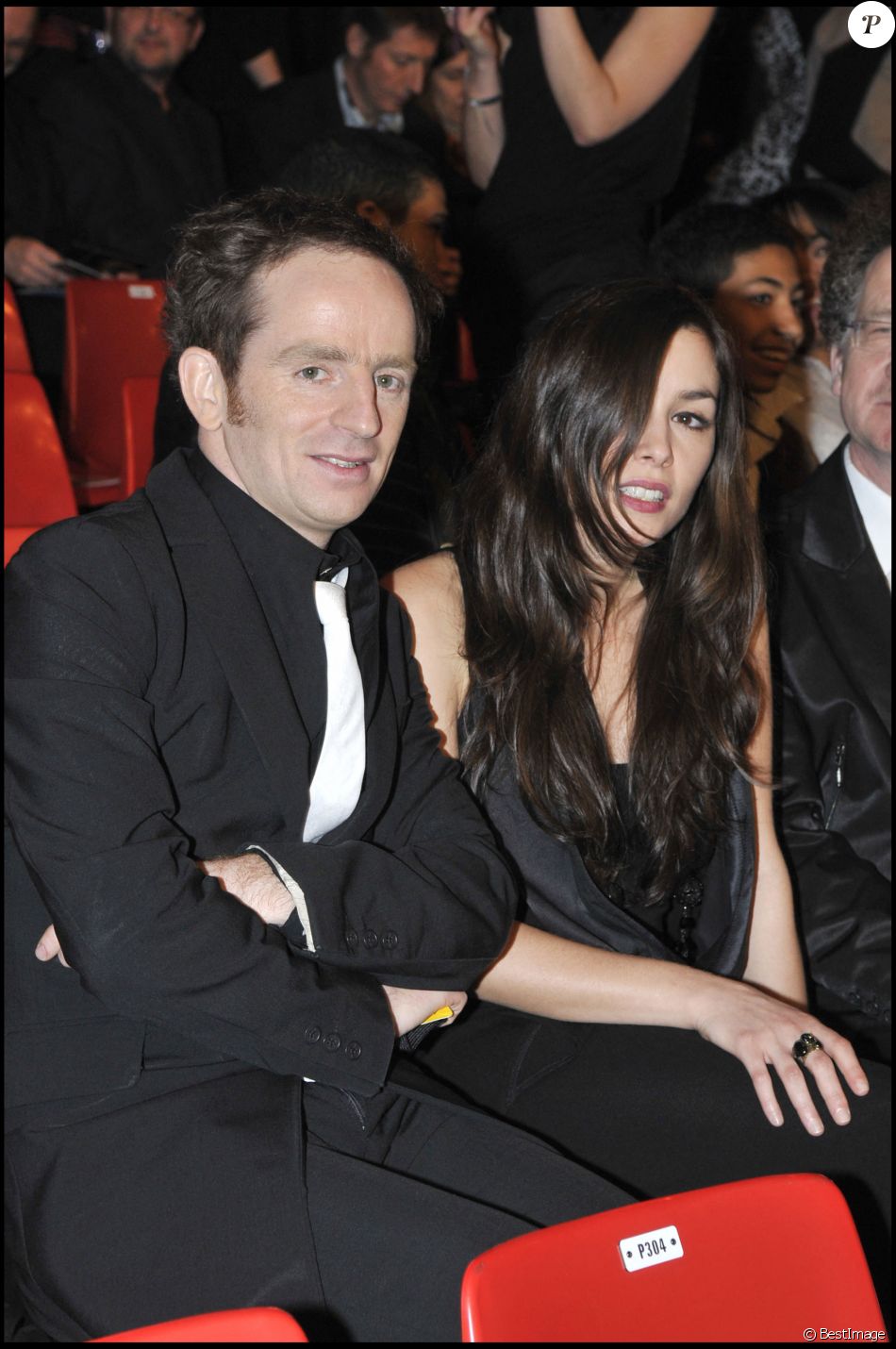 Mathias Malzieu et Olivia Ruiz lors des Victoires de la musique 2008 Purepeople