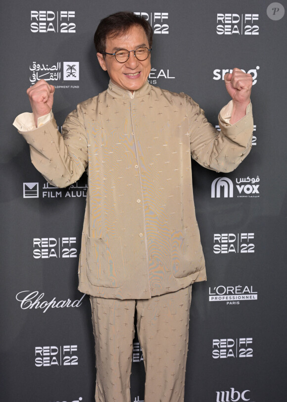 Jackie Chan lors de la 2e édition du Red Sea International Film Festival à Djeddah le 8 décembre 2022