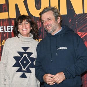 Estelle Denis et son compagnon Marc Thiercelin - Avant-première du film "Mon héroïne" au cinéma UGC Normandie à Paris. © Coadic Guirec/Bestimage