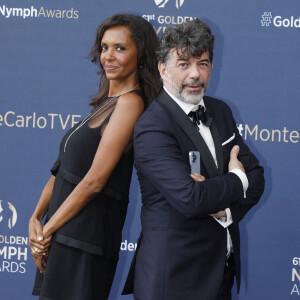 Stéphane Plaza et Karine le Marchand - Cérémonie de clôture du 61ème Festival de Télévision de Monte Carlo. © Denis Guignebourg/Bestimage