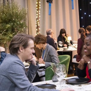 Exclusif - Bénabar, Claudia Tagbo - Jour 1 - Plateau - Enregistrement de l'émission "Le grand restaurant,  la guerre de l'étoile ", diffusée le 15 décembre sur M6 © Cyril Moreau / Bestimage