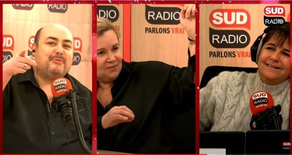 Hélène Darroze dévoile son tatouage sur les ondes de Sud Radio, le 15 décembre 2022