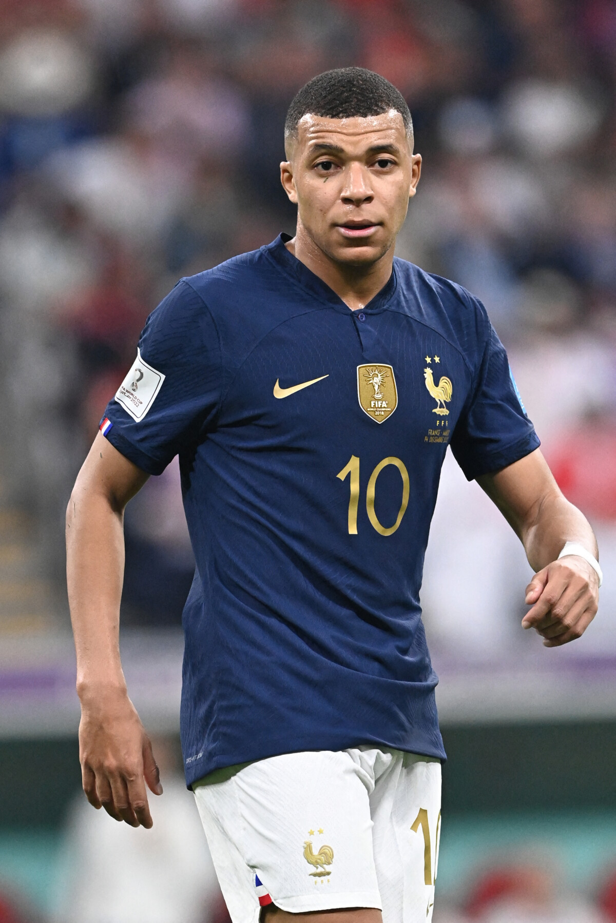 Photo : Kylian Mbappe Au Match De Demi-finale Opposant La France Au ...