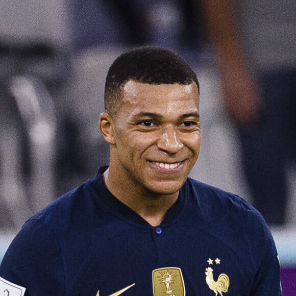 Kylian Mbappe - Match "France - Pologne" lors de la Coupe du Monde au Qatar. © Marcio Machado/Sport Press Photo via Zuma Press/Bestimage