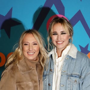 Audrey Lamy et Chloé Jouannet - Photocall de la soirée lors de la 25ème édition du Festival international du film de comédie de l'Alpe d'Huez le 20 janvier 2022 © Dominique Jacovides / Bestimage