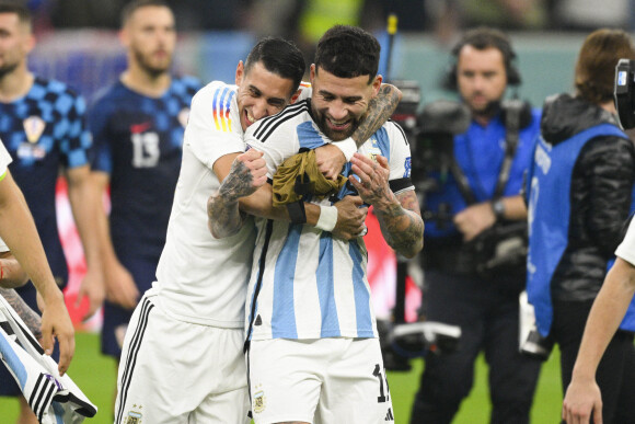 Angel Di Maria - Match "Argentine - Croatie (3-0)" lors de la Coupe du Monde 2022 au Qatar, le 13 décembre 2022.