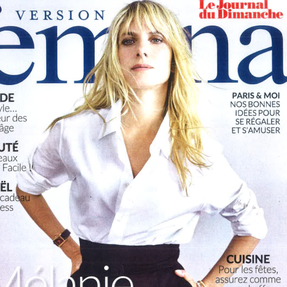 Mélanie Laurent fait la couverture du dernier numéro du magazine "Version Femina"