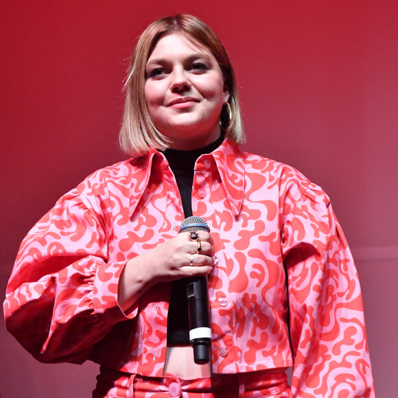 Exclusif - Louane - La chanteuse Chilla ( Maréva Ranarivelo) en showcase pour la sortie de son album "Ego" à Paris. © Veeren / Bestimage 