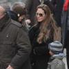 Angelina Jolie, Brad Pitt et leurs six enfants à Venice, le 16 février 2010 !