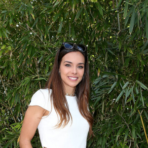 Marine Lorphelin (Miss France 2013) - Les célébrités au village des internationaux de tennis de Roland Garros à Paris le 4 juin 2017. © Dominique Jacovides-Cyril Moreau/Bestimage