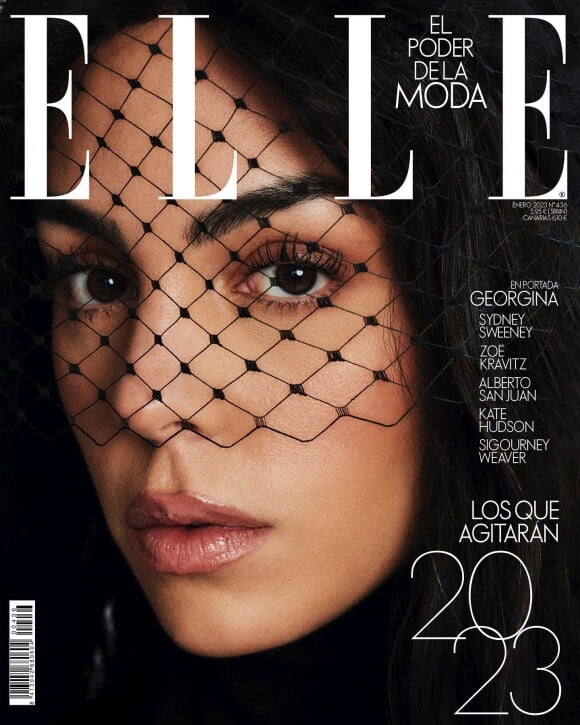 Couverture de la version espagnole du magazine "ELLE".