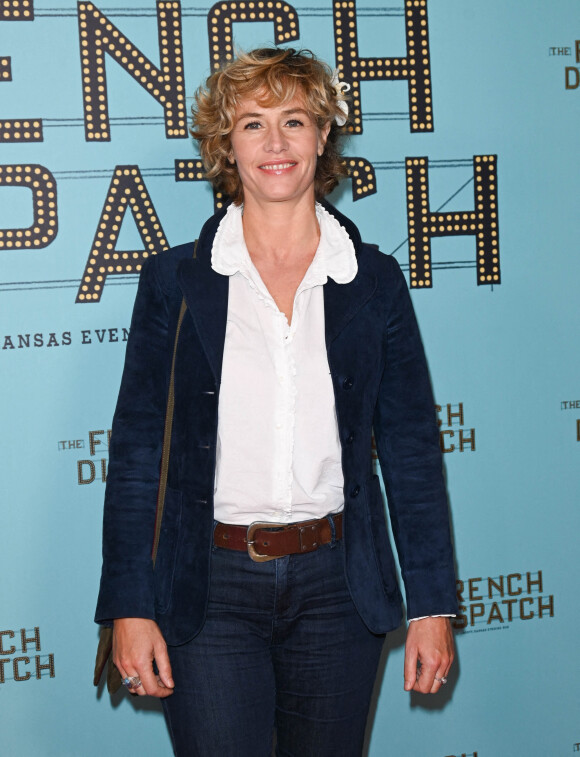 Cécile De France - Avant-première du film "The French Dispatch" au cinéma UGC Normandie à Paris le 24 octobre 2021. © Coadic Guirec/Bestimage 