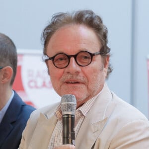 Exclusif - Guillaume Durand à la conférence de presse de rentrée de "Radio Classique" au Musée Picasso à Paris, le 17 septembre 2018. © CVS/Bestimage