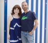 Emilie Dequenne et son mari Michel Ferracci - Photocall lors du 36e festival du film de Cabourg. © Christophe Aubert/Bestimage