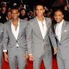 JLS sur le tapis rouge des Brit Awards, à Londres, le 16 février 2010 !