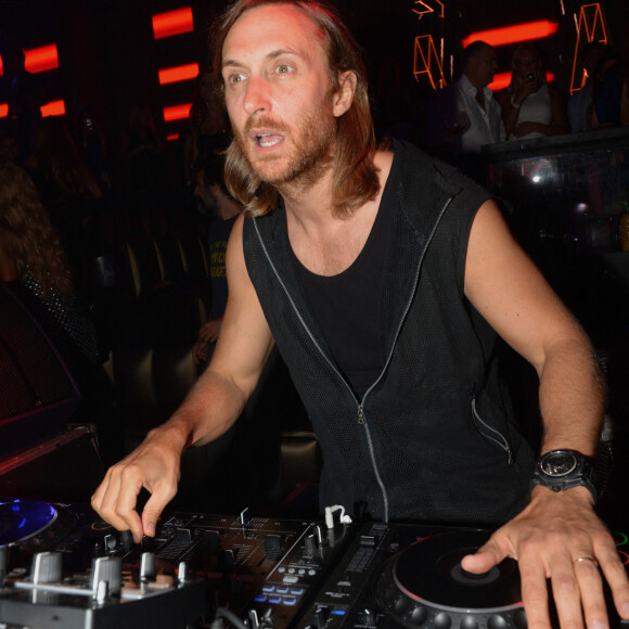 David et Cathy Guetta au gotha a Cannes le 10 aout 2013.