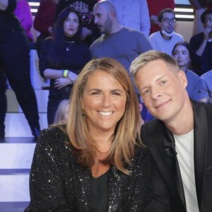 Exclusif - Valérie Bénaïm, Matthieu Delormeau - Sur le plateau de l'émission TPMP (Touche Pas à Mon Poste) présentée en direct par C.Hanouna et diffusée sur C8 - Paris le 02/01/2023 - © Jack Tribeca / Bestimage