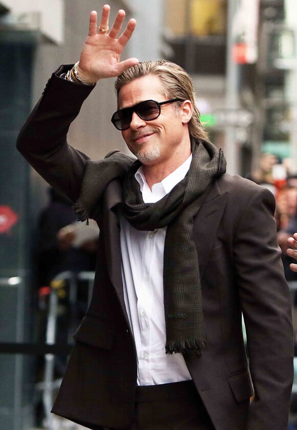 Brad Pitt - Première de "Babylon" à New York, le 16 novembre 2022.