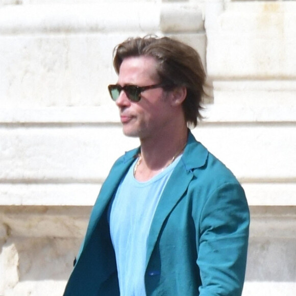 Brad Pitt au au 79ème Festival International du Film de Venise (31 août - 10 septembre 2022. Mostra). Le 9 septembre 2022.