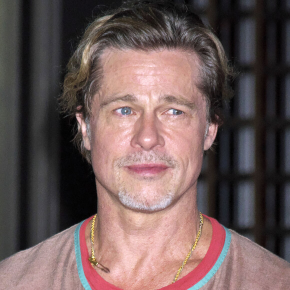 Brad Pitt fait la promotion du film "Bullet Train" au temple Koyasan Tokyo Betsu-In Temple à Tokyo, Japon, le 22 août 2022. © Future-Image/Zuma Press/Bestimage