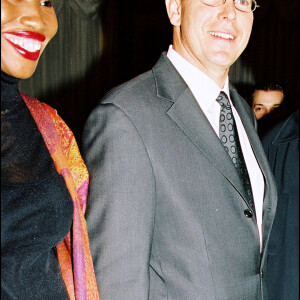 Albert de Monaco et Nicole Coste - Pre World Music Awards à Monaco le 1er mai 2001
