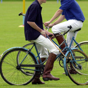 Le prince William, duc de Cambridge, Le prince Harry, duc de Sussex, en 2002