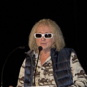 Michel Polnareff - Inauguration du centre culturel Michel Polnareff à Fontenay-Trésigny le 25 novembre 2016.