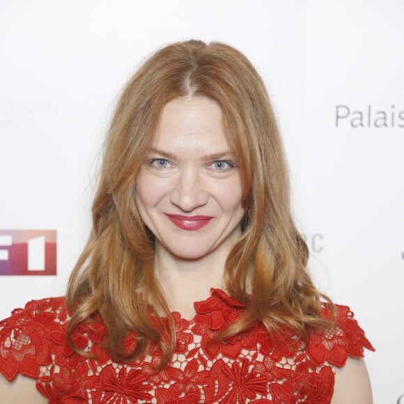 Odile Vuillemin - 25e édition des Trophées du Film Français 2018 au Palais Brongniart à Paris. Le 6 février 2018. © Christophe Aubert via Bestimage