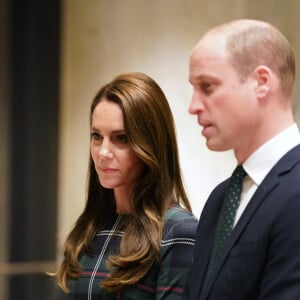 Le prince de Galles William et Kate Catherine Middleton, princesse de Galles, reçus par la maire de Boston. Le 30 novembre 2022 