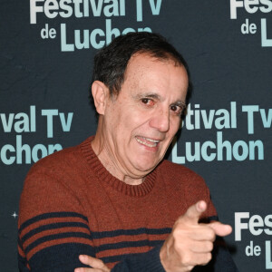 Thierry Beccaro - Conférence de presse du Festival TV de Luchon au Studio Harcourt à Paris. Le 10 janvier 2023 © Coadic Guirec / Bestimage