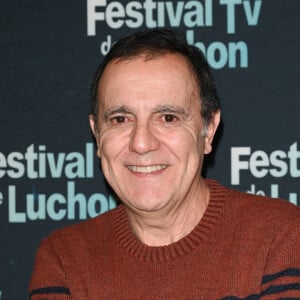 Thierry Beccaro - Conférence de presse du Festival TV de Luchon au Studio Harcourt à Paris. Le 10 janvier 2023 © Coadic Guirec / Bestimage