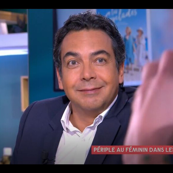 Anne-Elisabeth Lemoine a reçu les actrices de "Cyclades" dans "C à vous" le 10 janvier 2023 et a fait des révélations sur sa relation avec Patrick Cohen