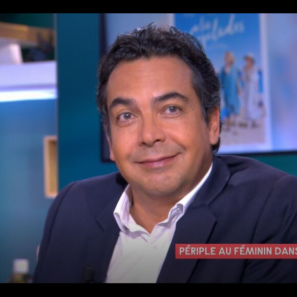 Anne-Elisabeth Lemoine a reçu les actrices de "Cyclades" dans "C à vous" le 10 janvier 2023 et a fait des révélations sur sa relation avec Patrick Cohen