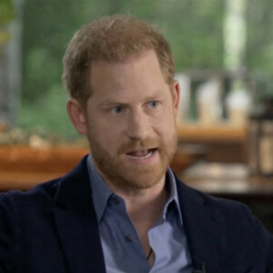 Images de l'émission "Good Morning America" avec le prince Harry. © JLPPA/Bestimage 