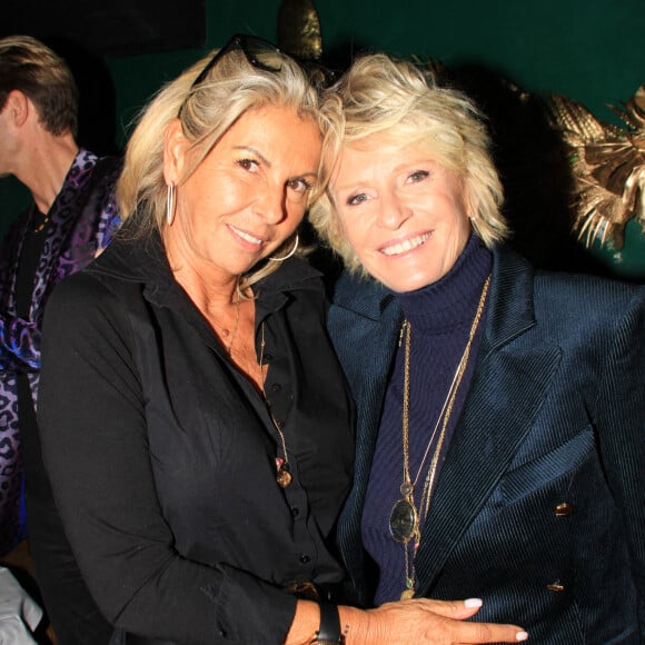 Exclusif - Caroline Margeridon, Sophie Davant - Caroline Margeridon fête son 56ème anniversaire au restaurant "Manko" à Paris. © Philippe Baldini/Bestimage