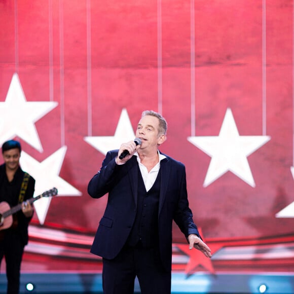 Exclusif -  Garou - Jour 2 - Enregistrement de l'émission "La Fine Equipe : Le retour !" à Paris, diffusée le 14 janvier sur France 2. Le 4 novembre 2022 © Cyril Moreau-Tiziano Da Silva / Bestimage