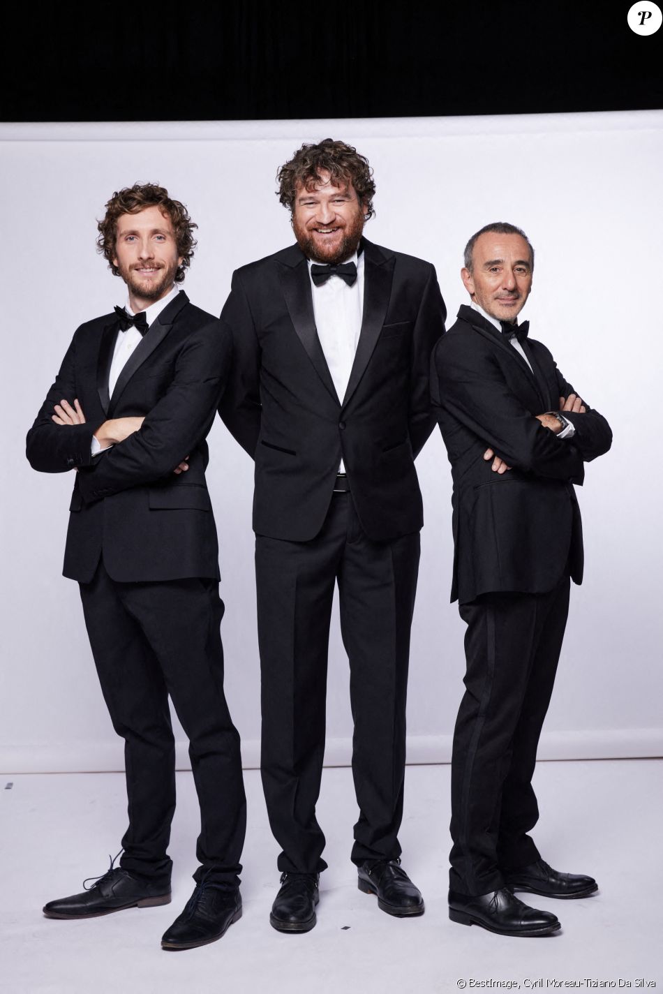 Exclusif Olivier de Benoist, Baptiste Lecaplain, Élie Semoun Studio Enregistrement de l