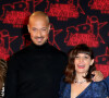 Carlito (David Coscas) avec sa femme Erika Fleury et McFly (Raphaël Carlier) avec sa femme Tiffany lors de la 23ème édition des NRJ Music Awards 2021 au Palais des Festivals de Cannes, le 20 novembre 2021. © Dominique Jacovides/Bestimage 