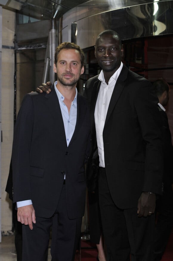 Fred Testot et Omar Sy - Première édition du Gala de charité "Monaco par coeur" au profit des associations "Jeune J'écoute" et "Cekeduboheur" à Monaco, le 22 septembre 2012.

