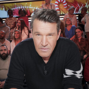 Exclusif - Benjamin Castaldi - Sur le plateau de l'émission TPMP (Touche Pas à Mon Poste) présentée en direct par C.Hanouna et diffusée sur C8 à Paris le 25 novembre 2022 - © Jack Tribeca / Bestimage