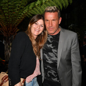 Benjamin Castaldi et femme Vanessa Broussouloux lors de l'anniversaire (trois ans) de l'hôtel Les Jardins du Faubourg à Paris le 9 juin 2022. © Veeren / Bestimage