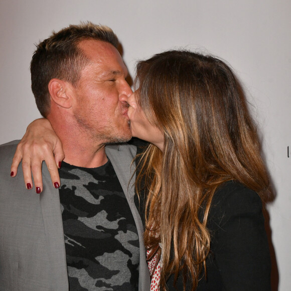 Benjamin Castaldi et femme Vanessa Broussouloux lors de l'anniversaire (trois ans) de l'hôtel Les Jardins du Faubourg à Paris le 9 juin 2022. © Veeren / Bestimage